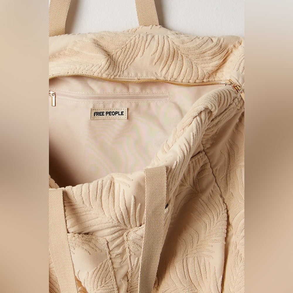 Free People Tibby Terry Weekender Bag - Picture 6 of 10